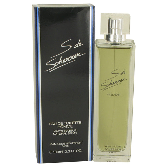 S De Scherrer Cologne By Jean Louis Scherrer Eau De Toilette Spray for Men 3.4 oz