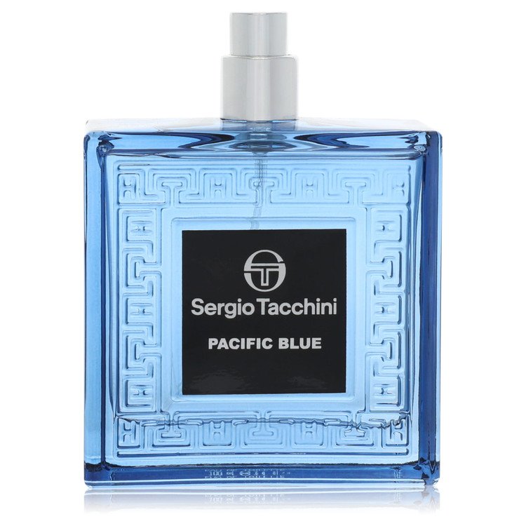 Sergio Tacchini Pacific Blue Eau De Toilette Spray (Tester) By Sergio Tacchini 3.4 oz for Men