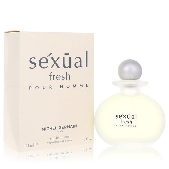 Sexual Fresh Eau De Toilette Spray By Michel Germain for Men 4.2 oz