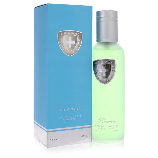 Swiss Guard Eau De Toilette Spray By Swiss Guard for Women 3.4 oz