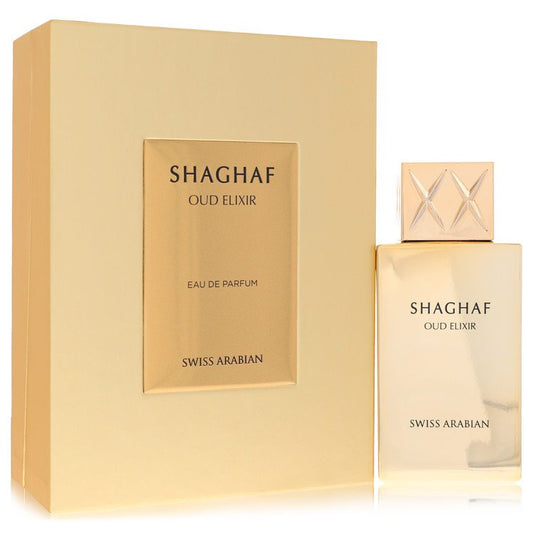 Shaghaf Oud Elixir Eau De Parfum Spray (Unisex) By Swiss Arabian for Women 2.5 oz
