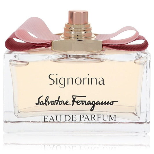 Signorina Eau De Parfum Spray (Tester) By Salvatore Ferragamo for Women 3.4 oz