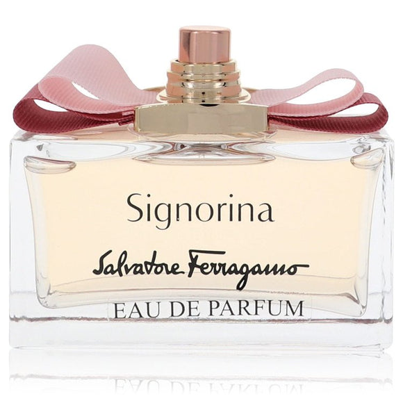 Signorina Eau De Parfum Spray (Tester) By Salvatore Ferragamo for Women 3.4 oz