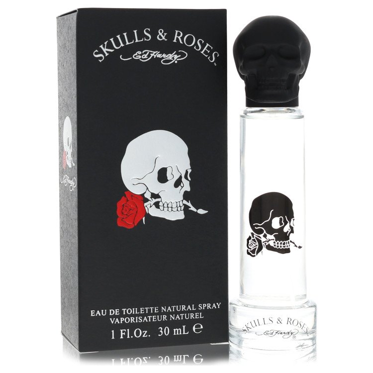 Skulls & Roses Eau De Toilette Spray By Christian Audigier for Men 1 oz