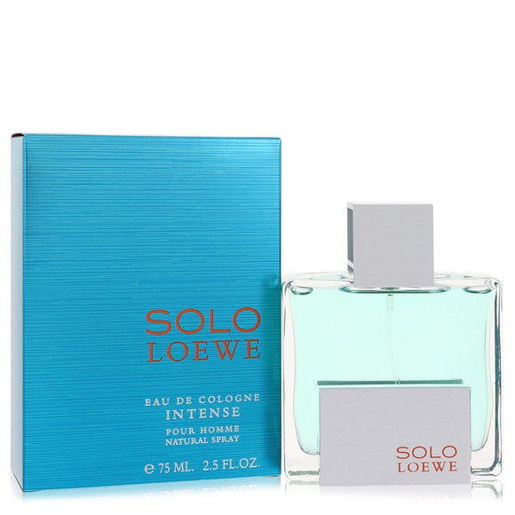 Solo Intense Eau De Cologne Spray By Loewe for Men 2.5 oz