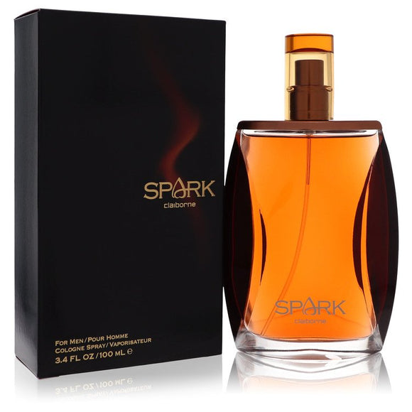 Spark Eau De Cologne Spray By Liz Claiborne for Men 3.4 oz