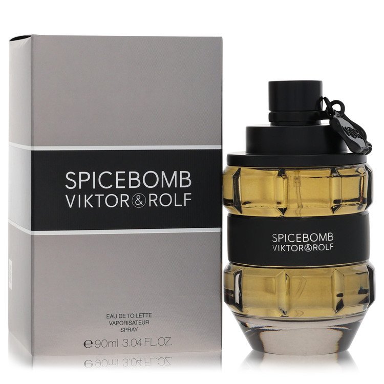 Spicebomb Eau De Toilette Spray By Viktor & Rolf for Men 3 oz