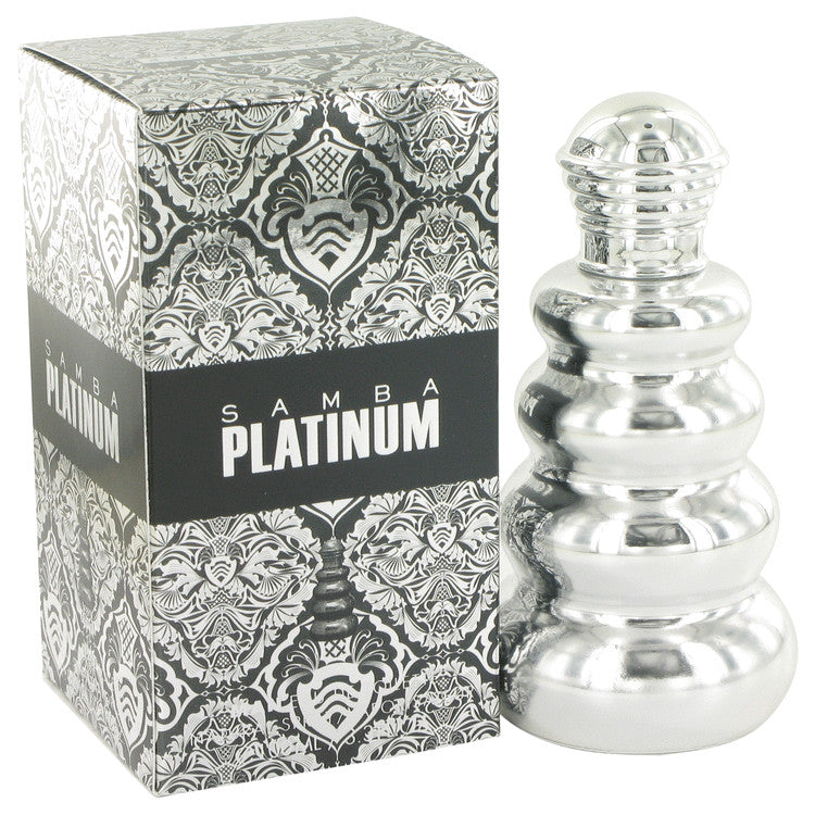 Samba Platinum Eau De Toilette Spray By Perfumers Workshop for Men 3.3 oz