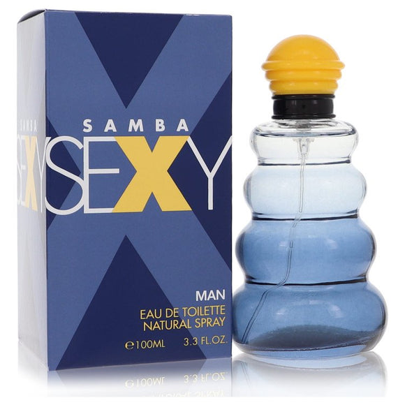 Samba Sexy Eau De Toilette Spray By Perfumers Workshop for Men 3.4 oz
