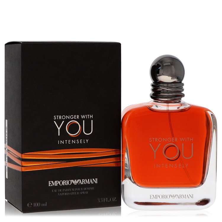 Stronger With You Intensely Eau De Parfum Spray By Giorgio Armani for Men 3.4 oz