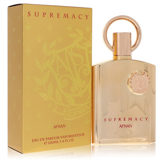 Supremacy Gold Eau De Parfum Spray (Unisex) By Afnan for Men 3.4 oz