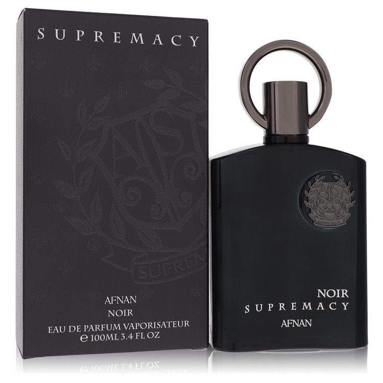 Supremacy Noir Eau De Parfum Spray By Afnan for Men 3.4 oz