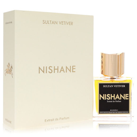 Sultan Vetiver Extrait De Parfum Spray By Nishane for Men 1.7 oz