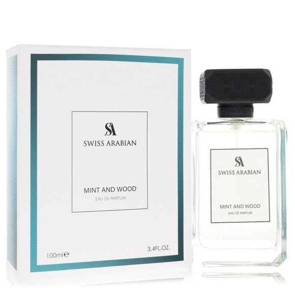 Swiss Arabian Mint And Wood Eau De Parfum Spray By Swiss Arabian for Men 3.4 oz