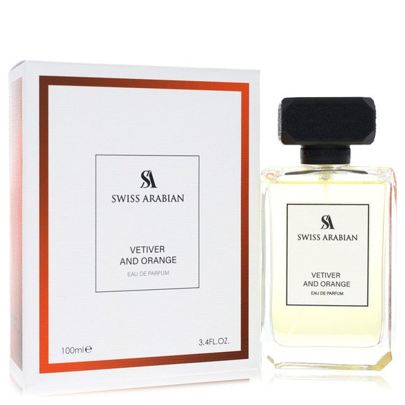 Swiss Arabian Vetiver And Orange Eau De Parfum Spray (Unisex) By Swiss Arabian for Women 3.4 oz