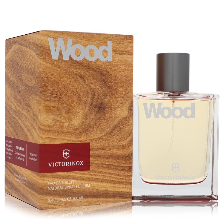 Swiss Army Wood Cologne By Victorinox Eau De Toilette Spray for Men 3.4 oz