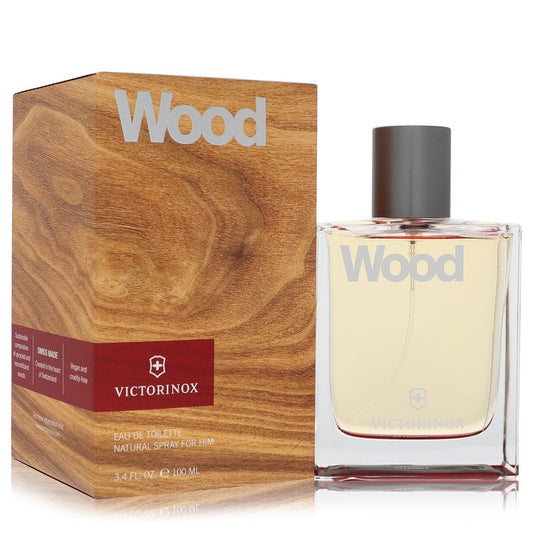 Swiss Army Wood Cologne By Victorinox Eau De Toilette Spray for Men 3.4 oz