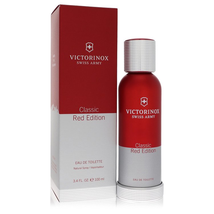 Swiss Army Red Edition Cologne By Victorinox Eau De Toilette Spray for Men 3.4 oz