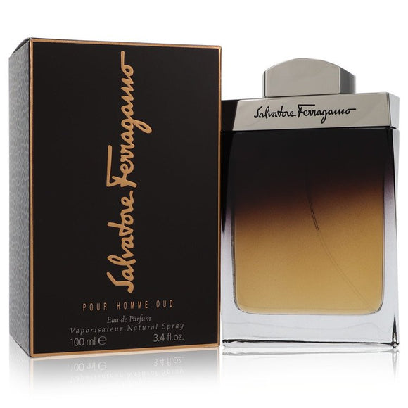 Salvatore Ferragamo Oud Eau De Parfum Spray By Salvatore Ferragamo for Men 3.4 oz