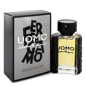 Salvatore Ferragamo Uomo Eau De Toilette Spray By Salvatore Ferragamo for Men 1.7 oz