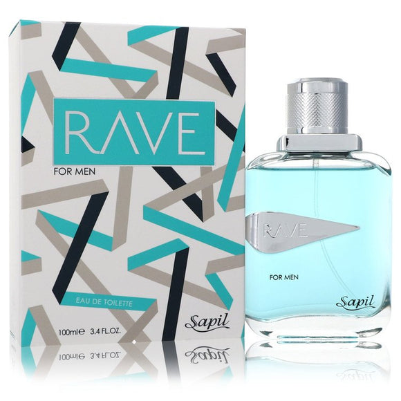 Sapil Rave Eau De Toilette Spray By Sapil for Men 3.4 oz