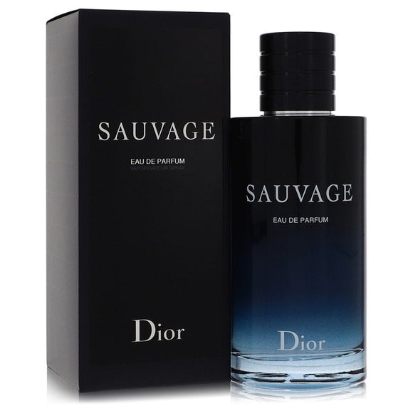 Sauvage Eau De Parfum Spray By Christian Dior for Men 6.8 oz