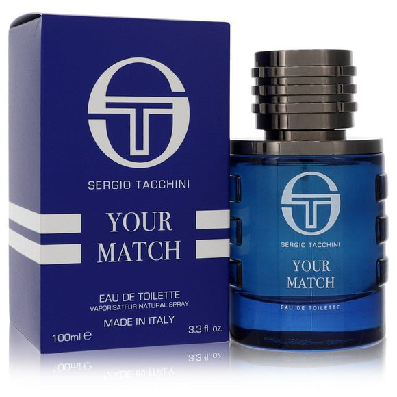 Sergio Tacchini Your Match Eau De Toilette Spray By Sergio Tacchini for Men 3.3 oz