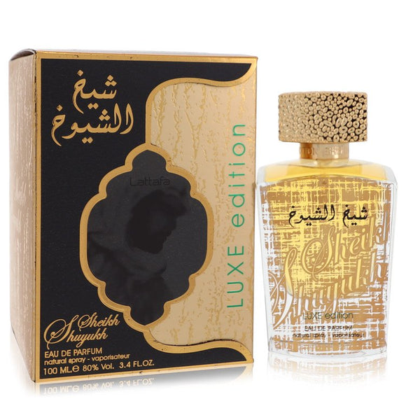 Sheikh Al Shuyukh Luxe Edition Eau De Parfum Spray By Lattafa for Women 3.4 oz