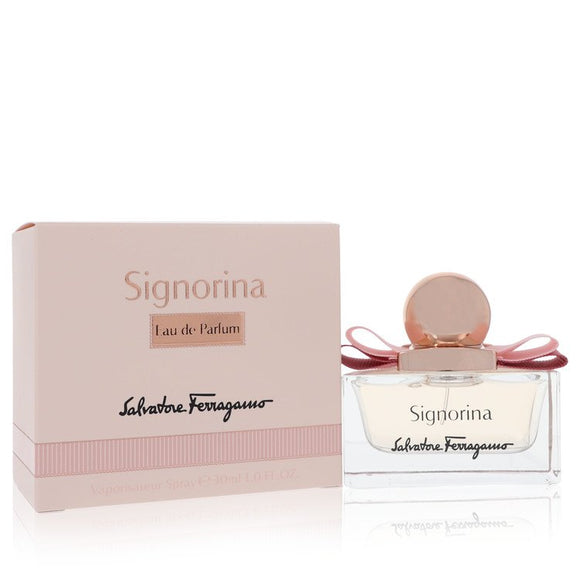 Signorina Eau De Parfum Spray By Salvatore Ferragamo for Women 1 oz