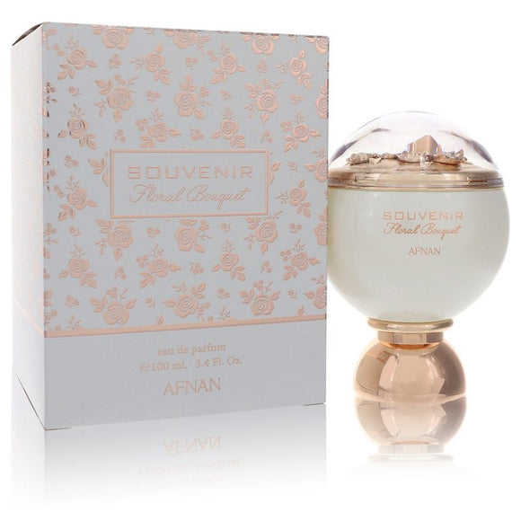 Souvenir Floral Bouquet Eau De Parfum Spray By Afnan for Women 3.4 oz