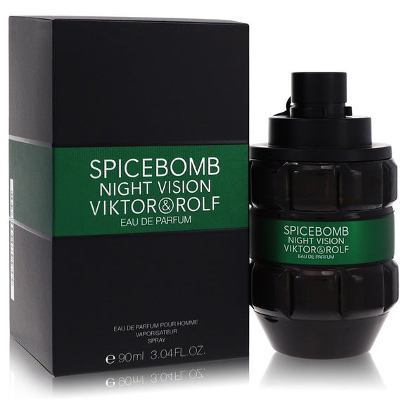 Spicebomb Night Vision Eau De Parfum Spray By Viktor & Rolf for Men 3 oz