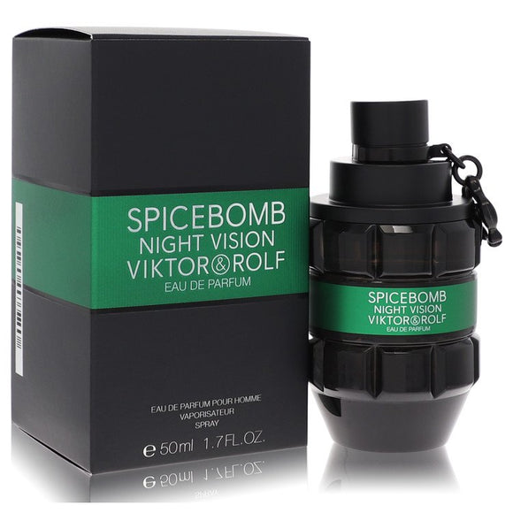 Spicebomb Night Vision Cologne By Viktor & Rolf Eau De Parfum Spray for Men 1.7 oz