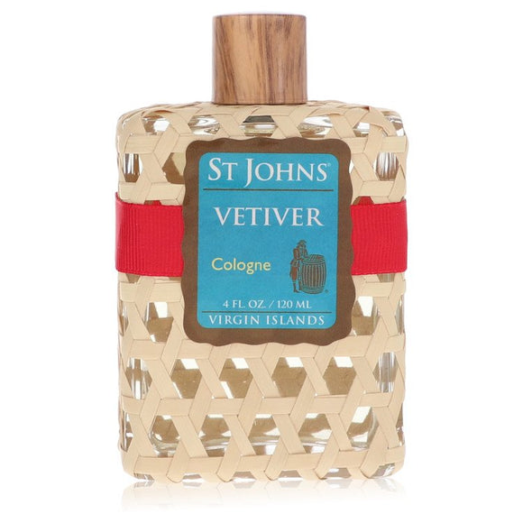 St Johns Vetiver Cologne By St Johns Bay Rum Eau De Cologne for Men 4 oz