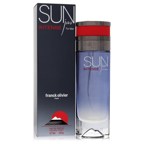 Sun Java Intense Eau De Parfum Spray By Franck Olivier for Men 2.5 oz
