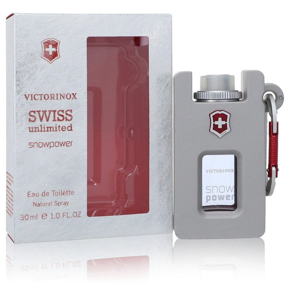 Swiss Unlimited Snowpower Eau De Toilette Spray By Swiss Army for Men 1 oz