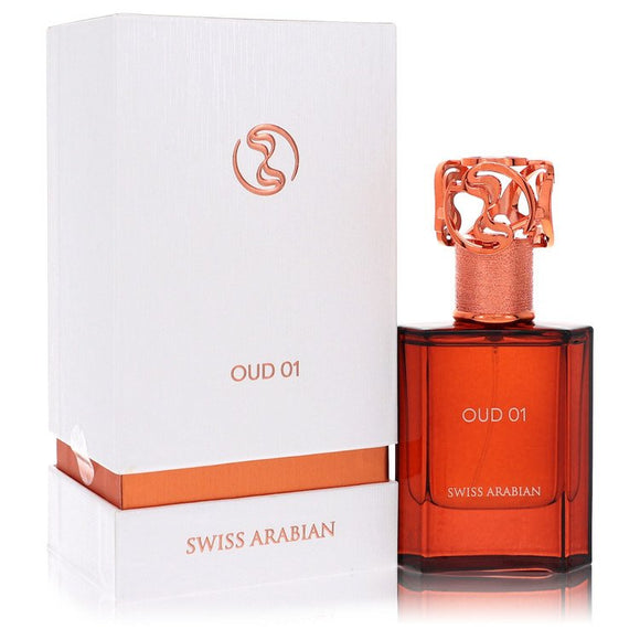 Swiss Arabian Oud 01 Eau De Parfum Spray (Unisex) By Swiss Arabian for Men 1.7 oz