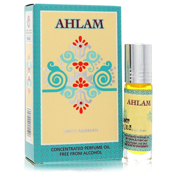 Swiss Arabian Ahlam Concentrated Perfume Oil Free from Alcohol By Swiss Arabian for Women 0.2 oz