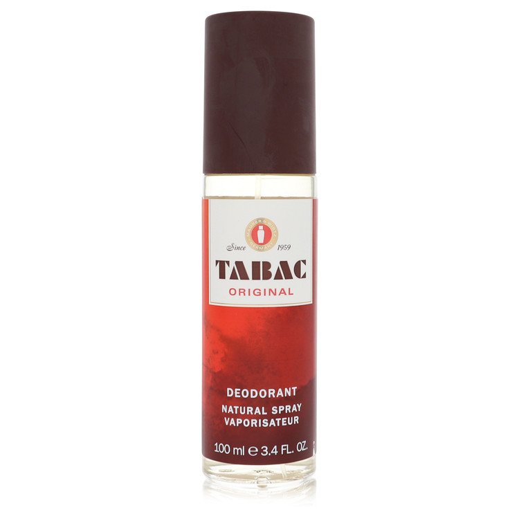 Tabac Deodorant Spray (Glass Bottle) By Maurer & Wirtz for Men 3.3 oz