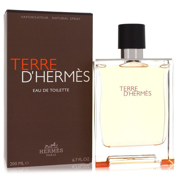 Terre D'hermes Eau De Toilette Spray By Hermes for Men 6.7 oz