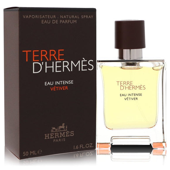 Terre D'hermes Eau Intense Vetiver Eau De Parfum Spray By Hermes for Men 1.7 oz