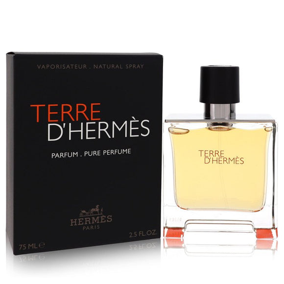 Terre D'hermes Pure Pefume Spray By Hermes for Men 2.5 oz