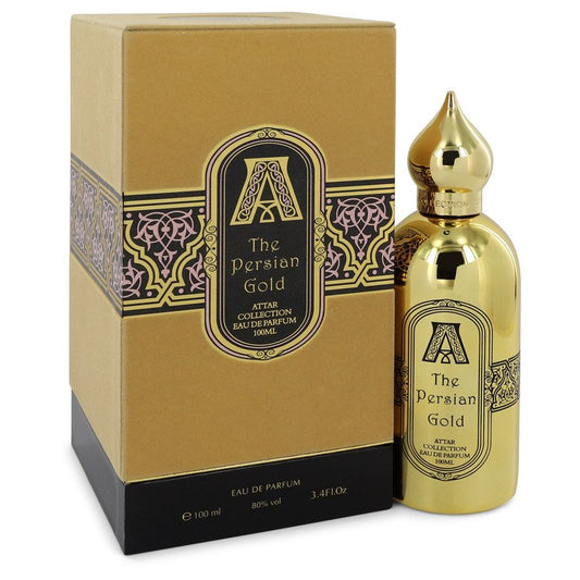 The Persian Gold Eau De Parfum Spray (Unisex) By Attar Collection for Men 3.4 oz