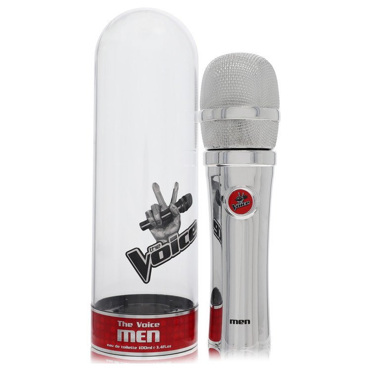 The Voice Silver Eau De Toilette Spray By Talpa Global for Men 3.4 oz
