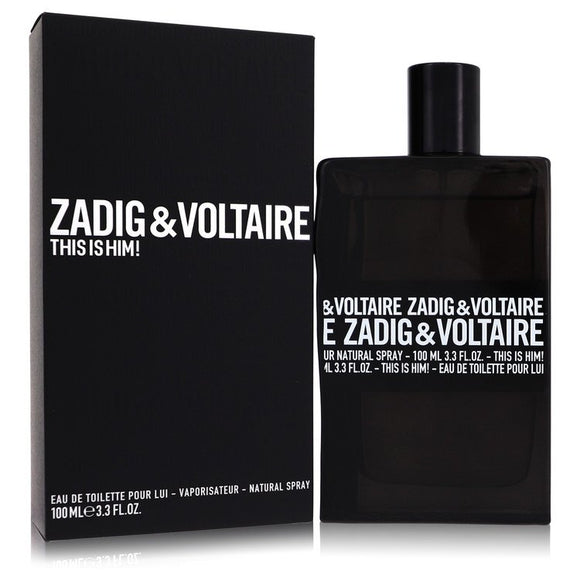 This Is Him Eau De Toilette Spray By Zadig & Voltaire for Men 3.4 oz