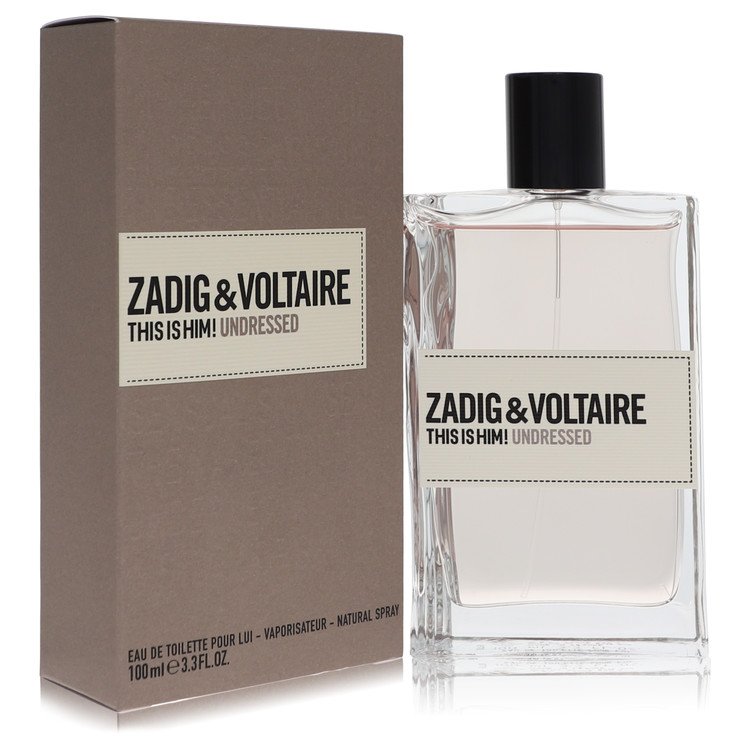 This Is Him Undressed Cologne By Zadig & Voltaire Eau De Toilette Spray for Men 3.3 oz