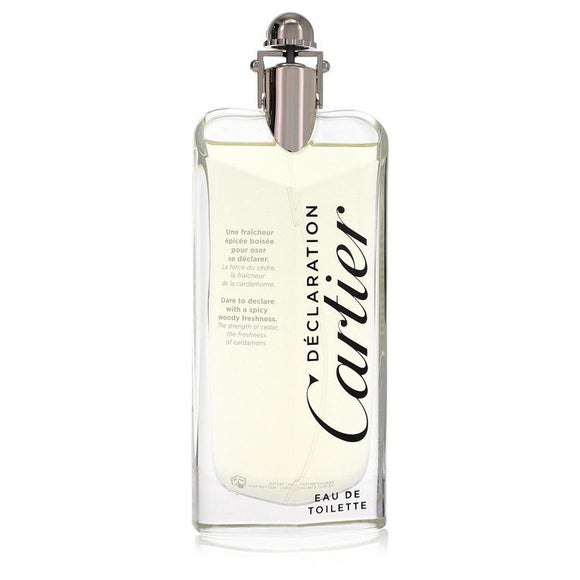 Declaration Eau De Toilette Spray (Tester) By Cartier for Men 3.3 oz