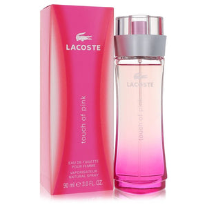 Touch Of Pink Eau De Toilette Spray By Lacoste for Women 3 oz