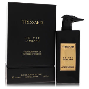 Trussardi The Courtyards Of Castello Sforzesco Cologne By Trussardi Eau De Parfum Intense Spray (Unisex) for Men 3.4 oz