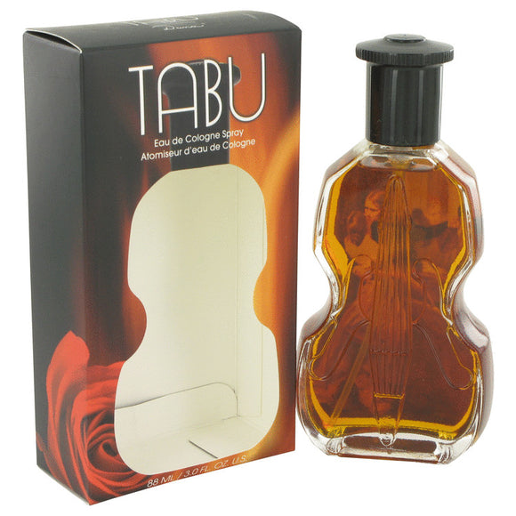 Tabu Perfume By Dana Eau De Cologne Spray (Violin Bottle) for Women 3 oz