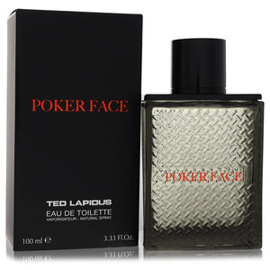 Ted Lapidus Poker Face Eau De Toilette Spray By Ted Lapidus for Men 3.4 oz